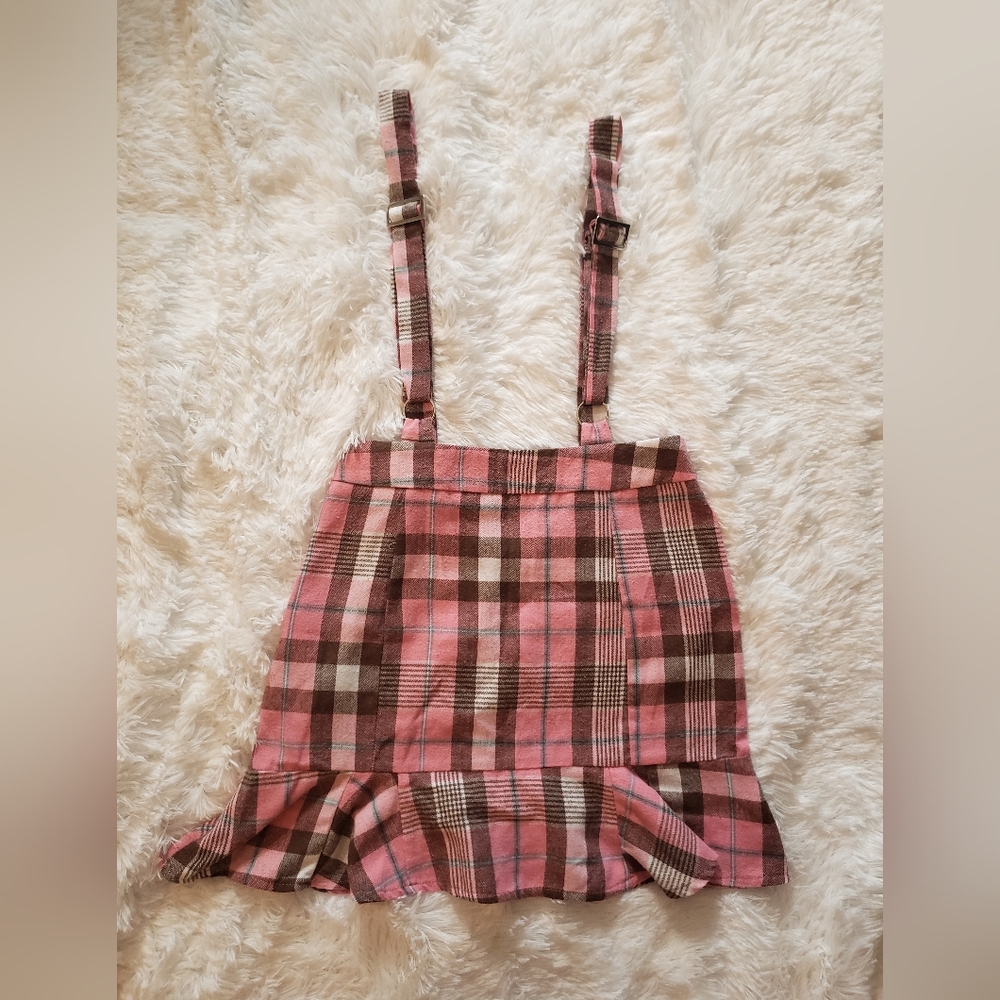 SHEIN Petite XS Overall Skirt